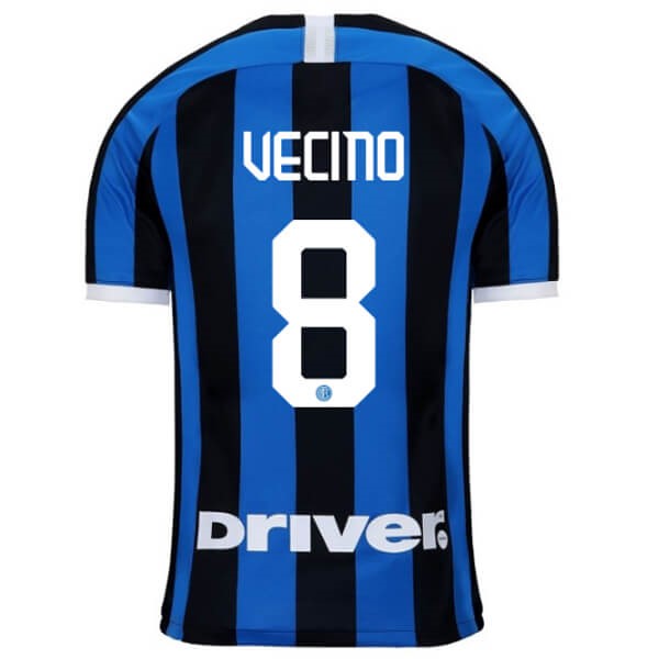 Camiseta Inter Milan NO.8 Vecino 1ª Kit 2019 2020 Azul